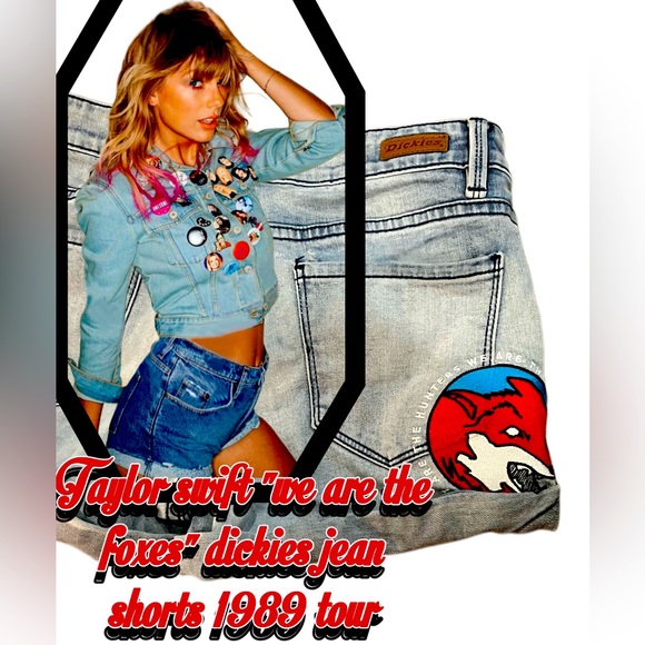 Taylor Swift | Jeans | Taylor Swift Fox Jean Shorts | Poshmark